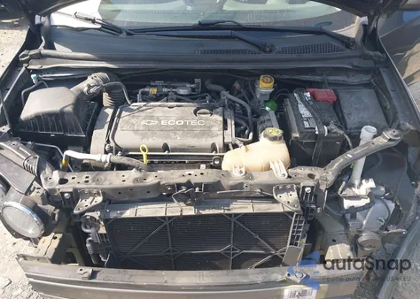 2014 Chevrolet Sonic Lt Auto из США, поврежденный, VIN 1G1JC5SH0E4162876